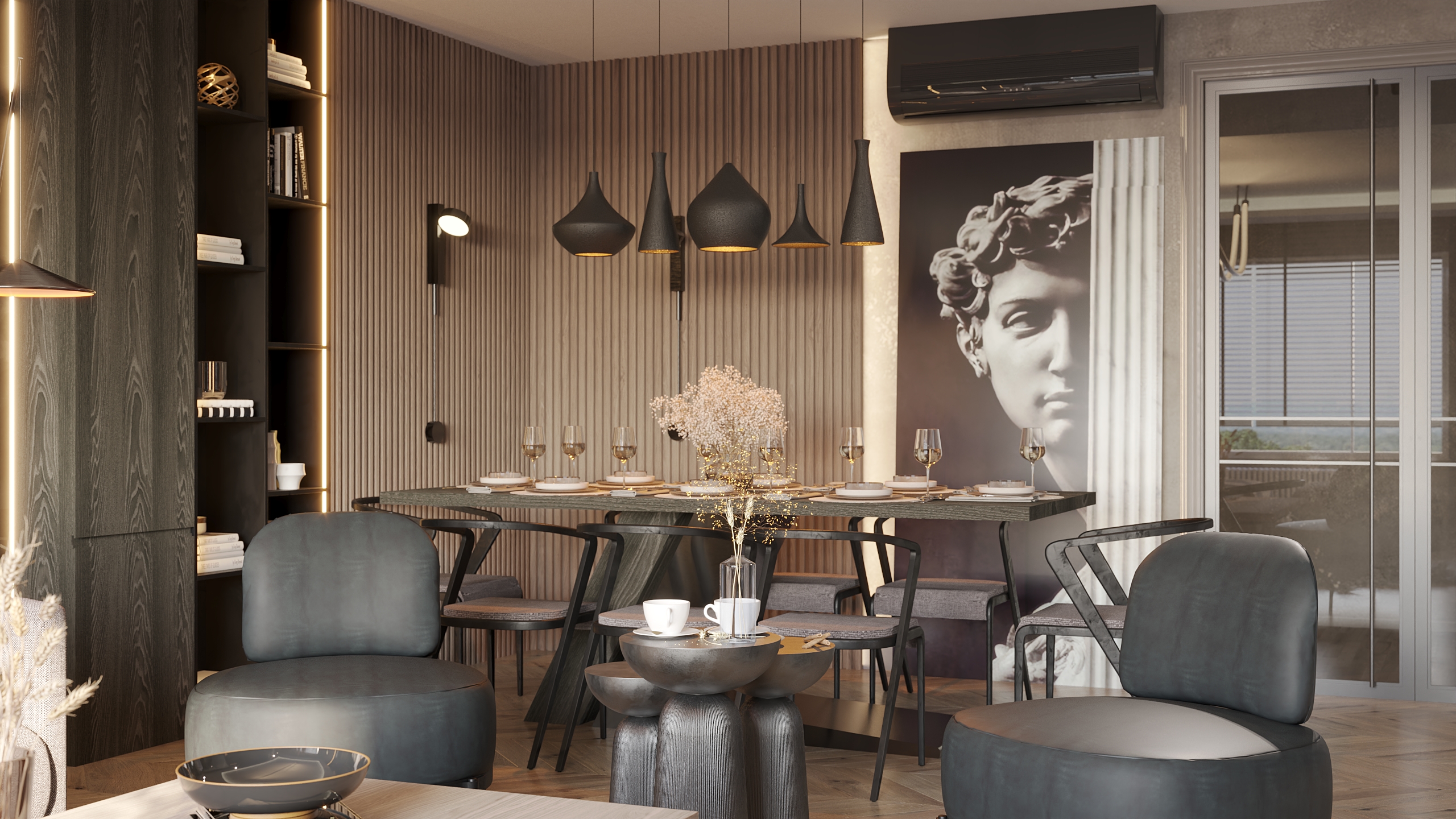 DK Evi İç Mekan Tasarımı